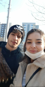 Katia und Mervan Khederdürfen nach Hause kommen