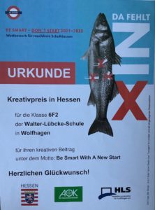 6F2 gewinnt Kreativpreis beim WettbewerbBE SMART – DON‚T START