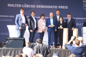 Preisverleihung des »Walter-Lübcke-Demokratie-Preises«