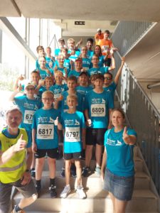 Die Lübcke-Schule beim Mini-Marathon in Kassel