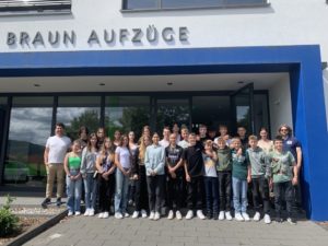Betriebserkundung der Jahrgangsstufe 8G