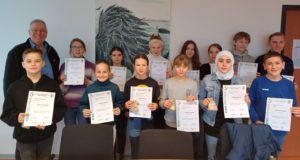 Erfolgreiche Teilnahme an der Mathematik-Olympiade