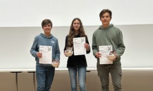 Erfolg beim Wettbewerb „Jugend experimentiert„