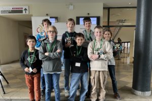 Robotik-AG beim RoboCup Junior Qualifikationsturnier