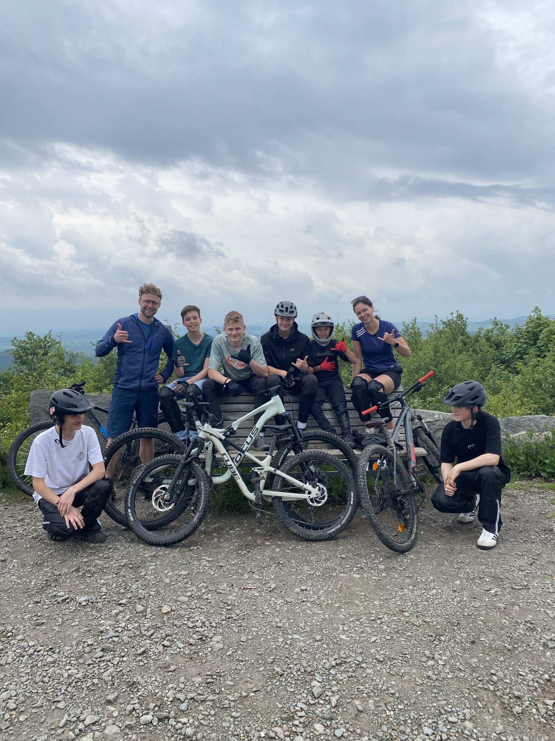 Bike-AG: Besuch beim TrailGround Brilon