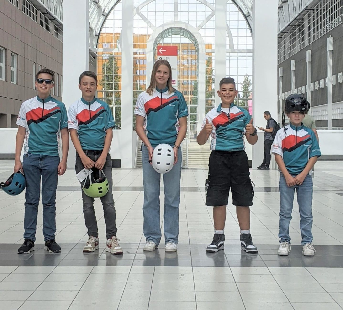 Preis für die Bike-AG in Frankfurt