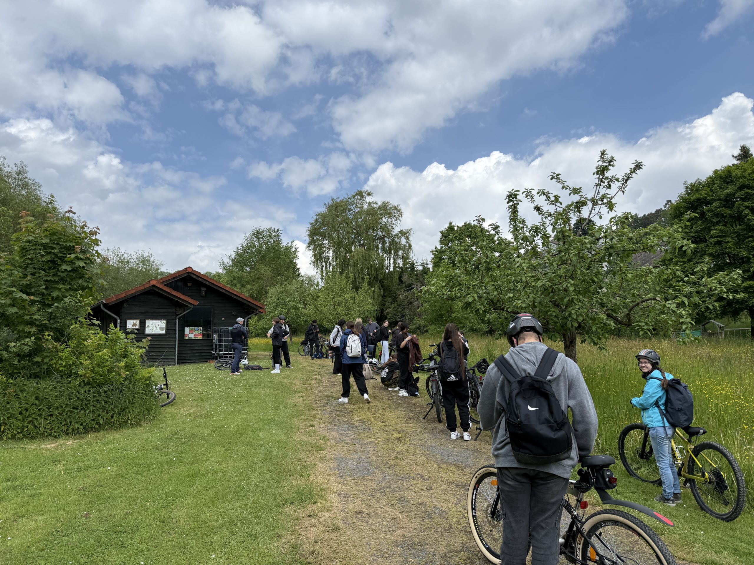 Exkursion, Umweltschutz und Bewegung – die Klasse 9R2 auf Tour